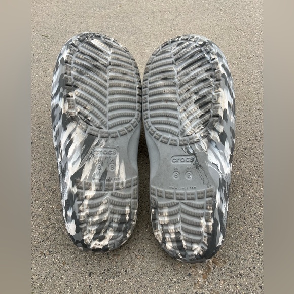 Iconic Crocs Comfort unisex slip-ons sandals. women’s 8, men’s 6. EUC - Picture 7 of 7